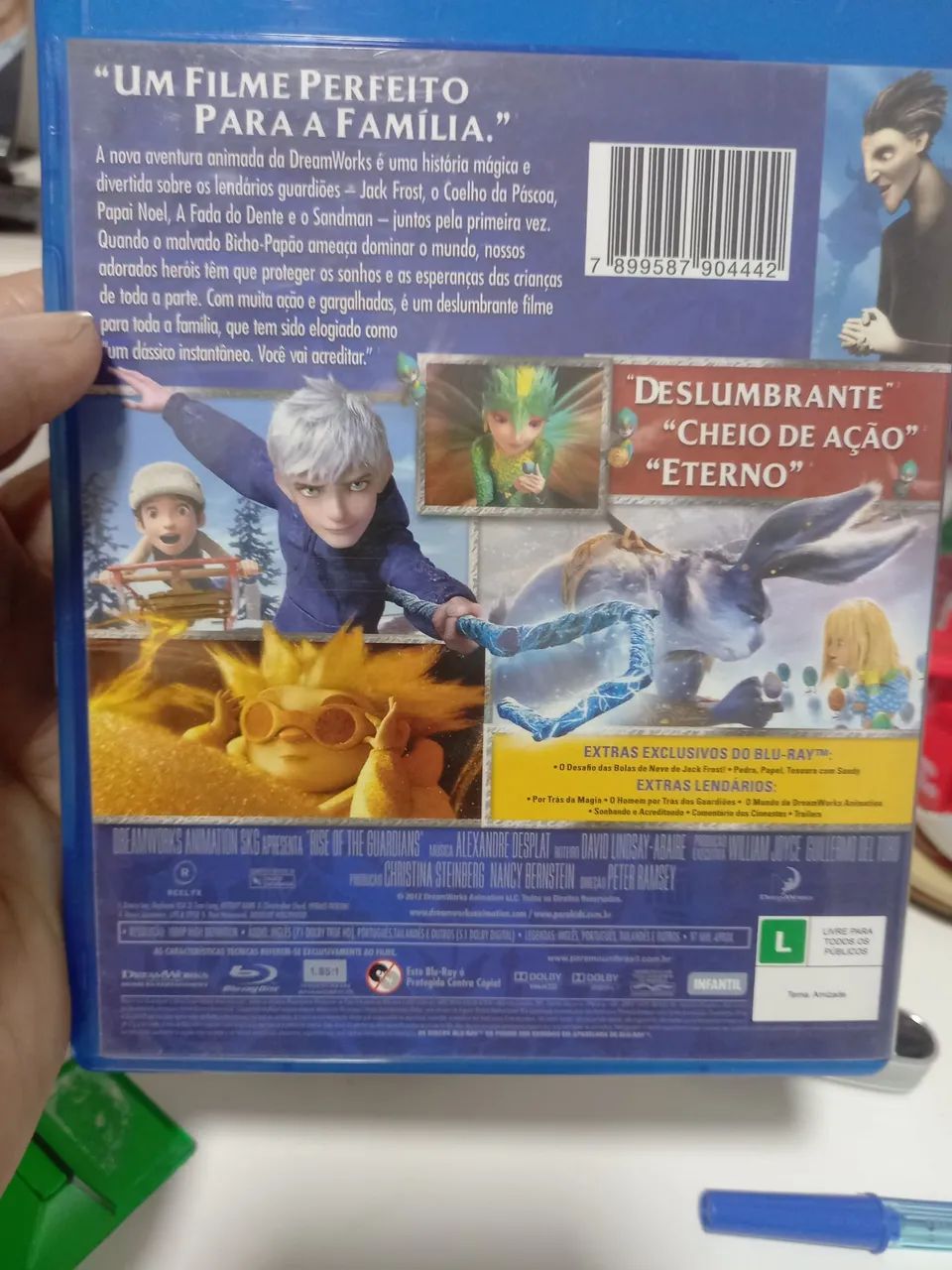 BLU RAY  A ORIGEM DOS GUARDIÕES  - Foto 2
