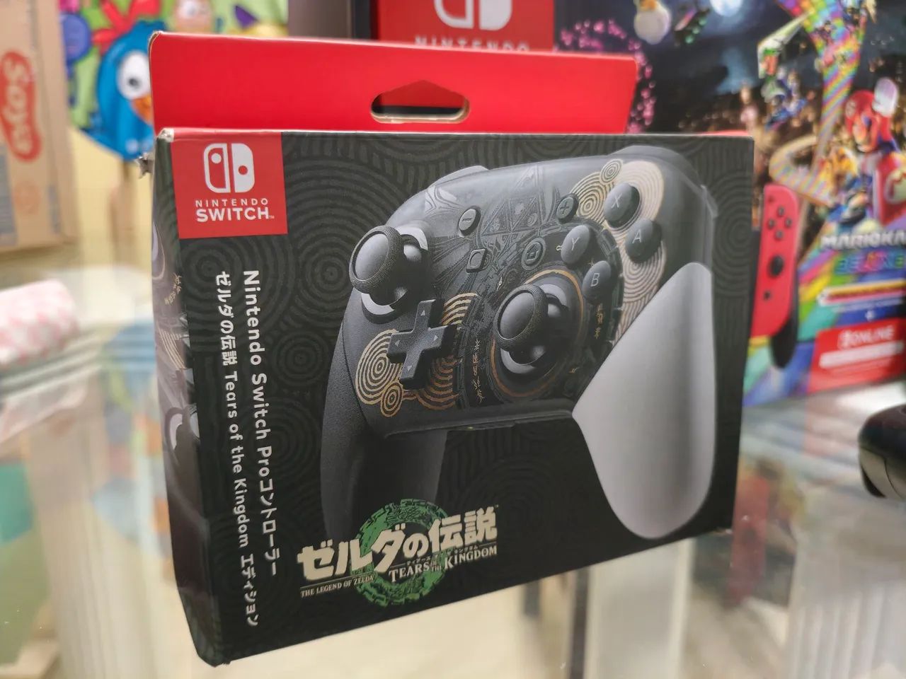 Nintendo Switch desbloqueado + 512GB + Controle - Consoles de