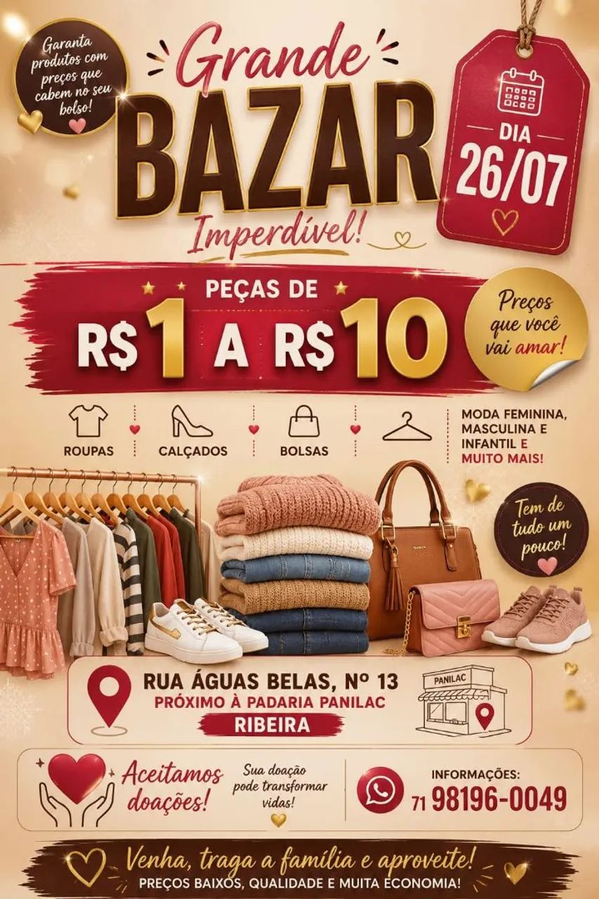 Grande bazar na ribeira 