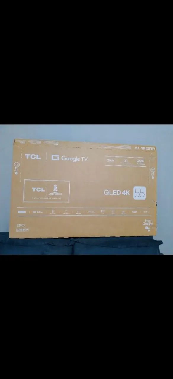 Tv tcl qled 55 polegadas 