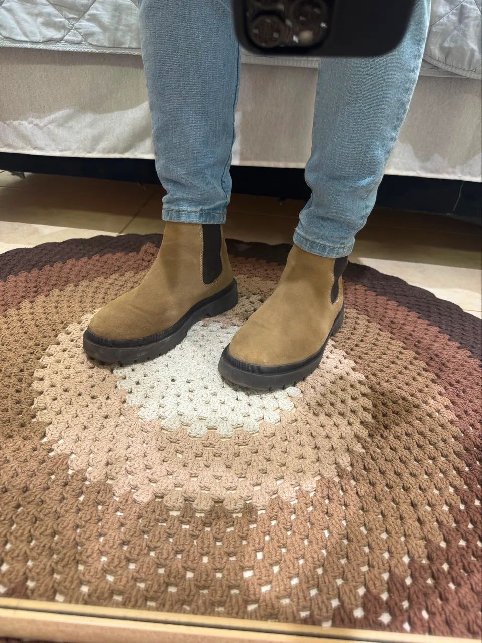 Bota tratorada Zara  - Foto 4