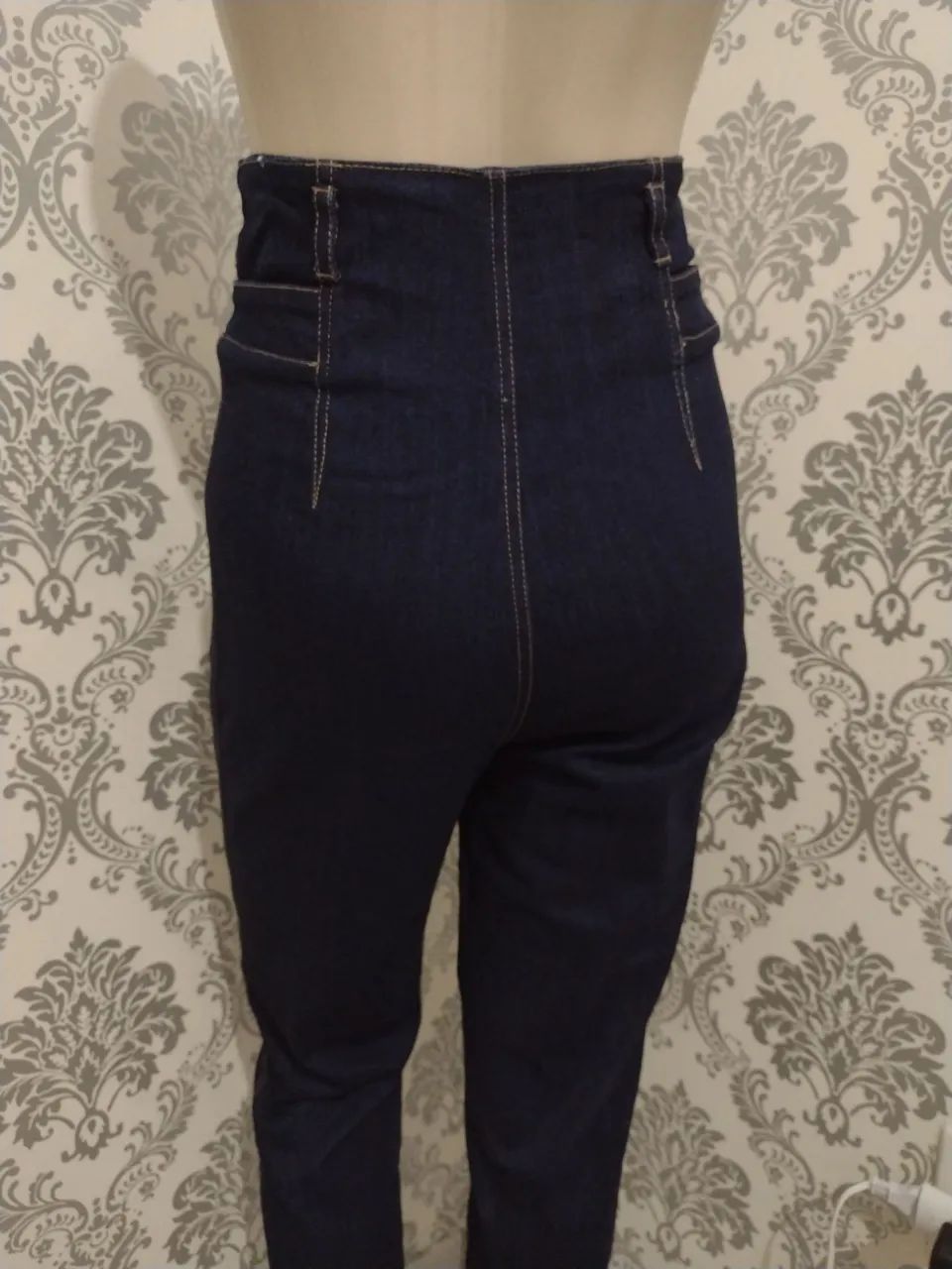 Calça jeans cintura altíssima  - Foto 4