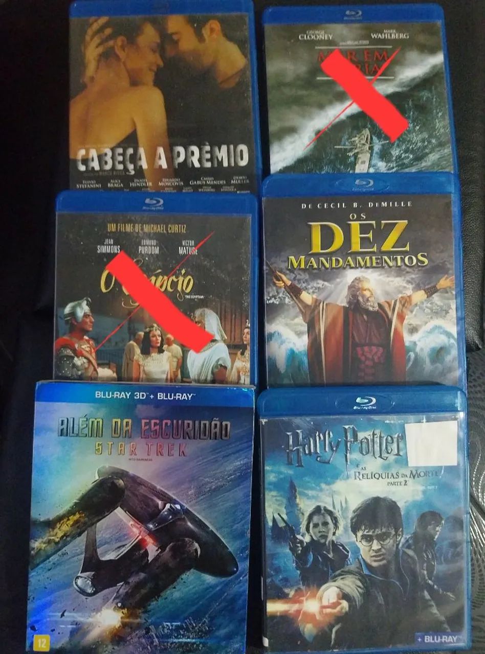 BLU-RAY R$ 50 CADA - DVD, Blu-Ray e Vídeo Cassete - Barreto