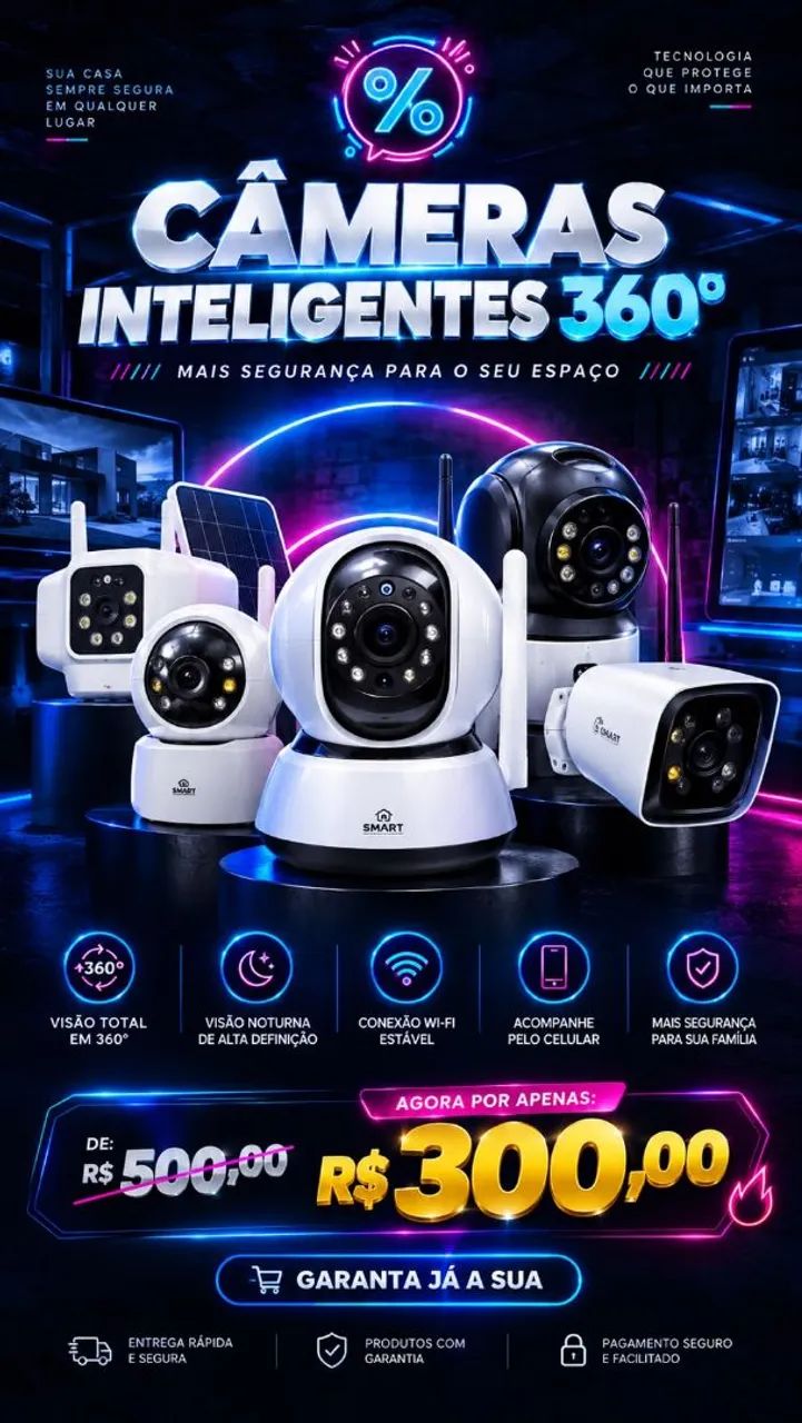 Câmeras de segurança 