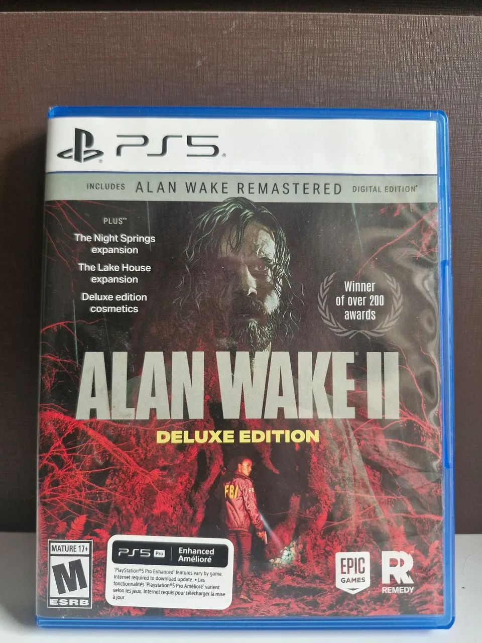 Alan wake 2 ps5 mídia física 