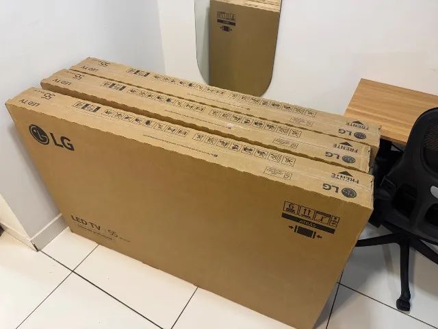 (LACRADA) Smart TV LG 55 Polegadas | Nota Fiscal 