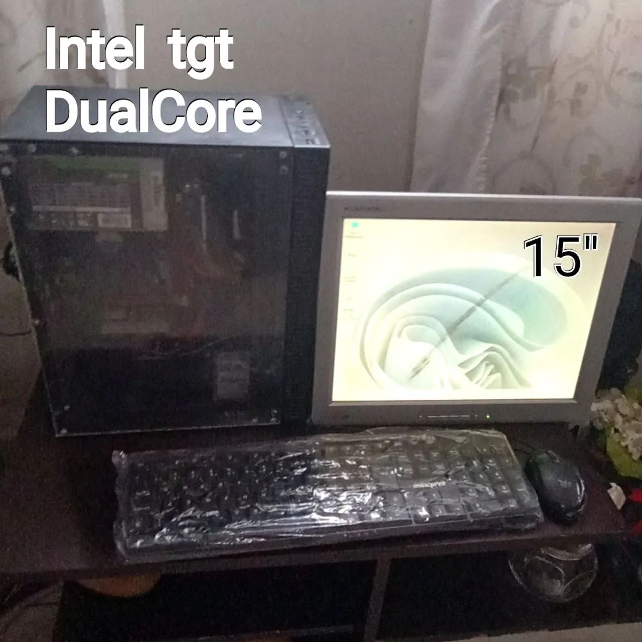 Computador Completo DDR3 Intel DualCore+Monitor Teclado Mouse  - Foto 3