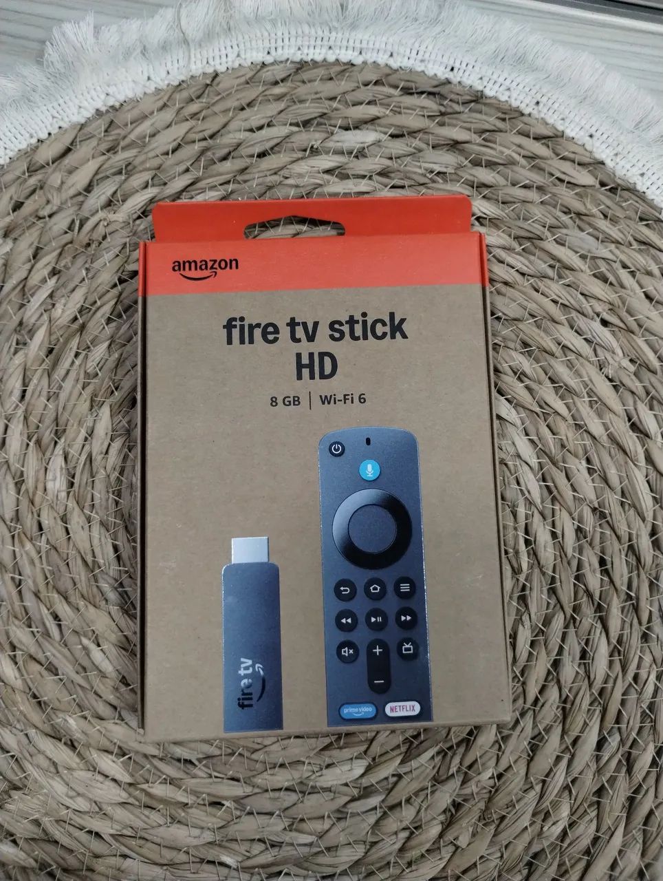 Fire tv stick praticamente novo 