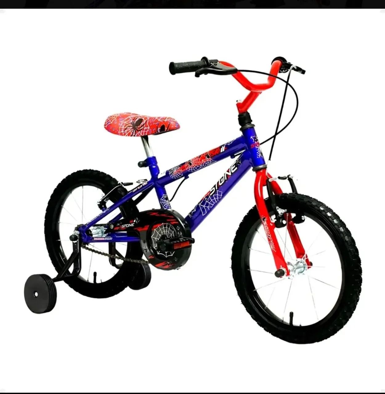 Bicicleta aro 16 do homem aranha 