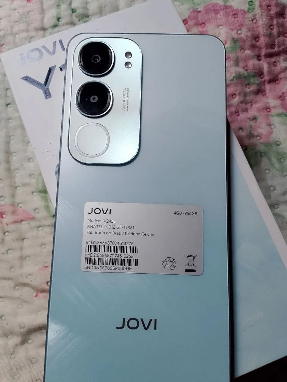 Celular da marca Jovi com alguns meses de uso  - Foto 2