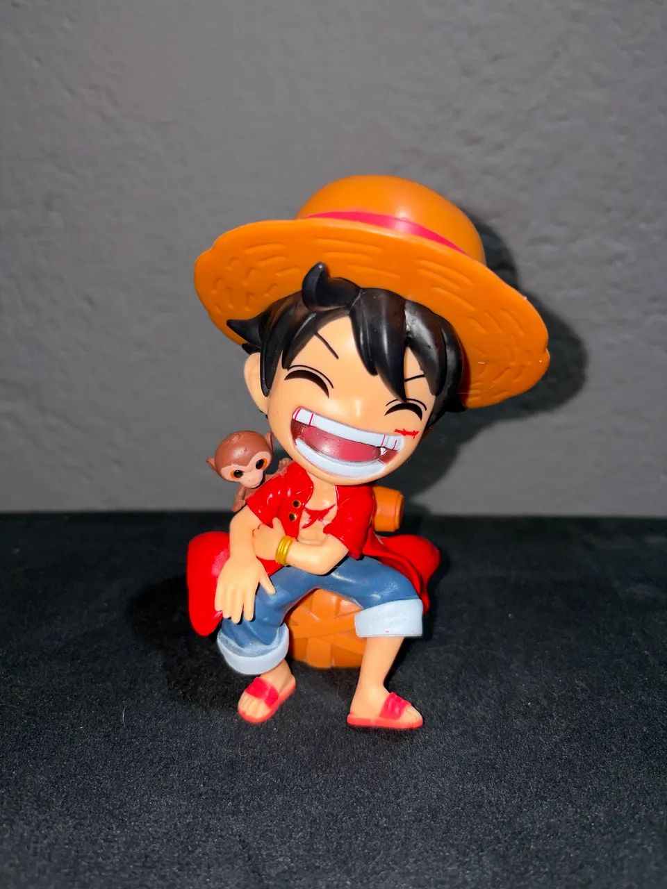 Boneco Monkey D. Luffy - One Piece - Colecionável