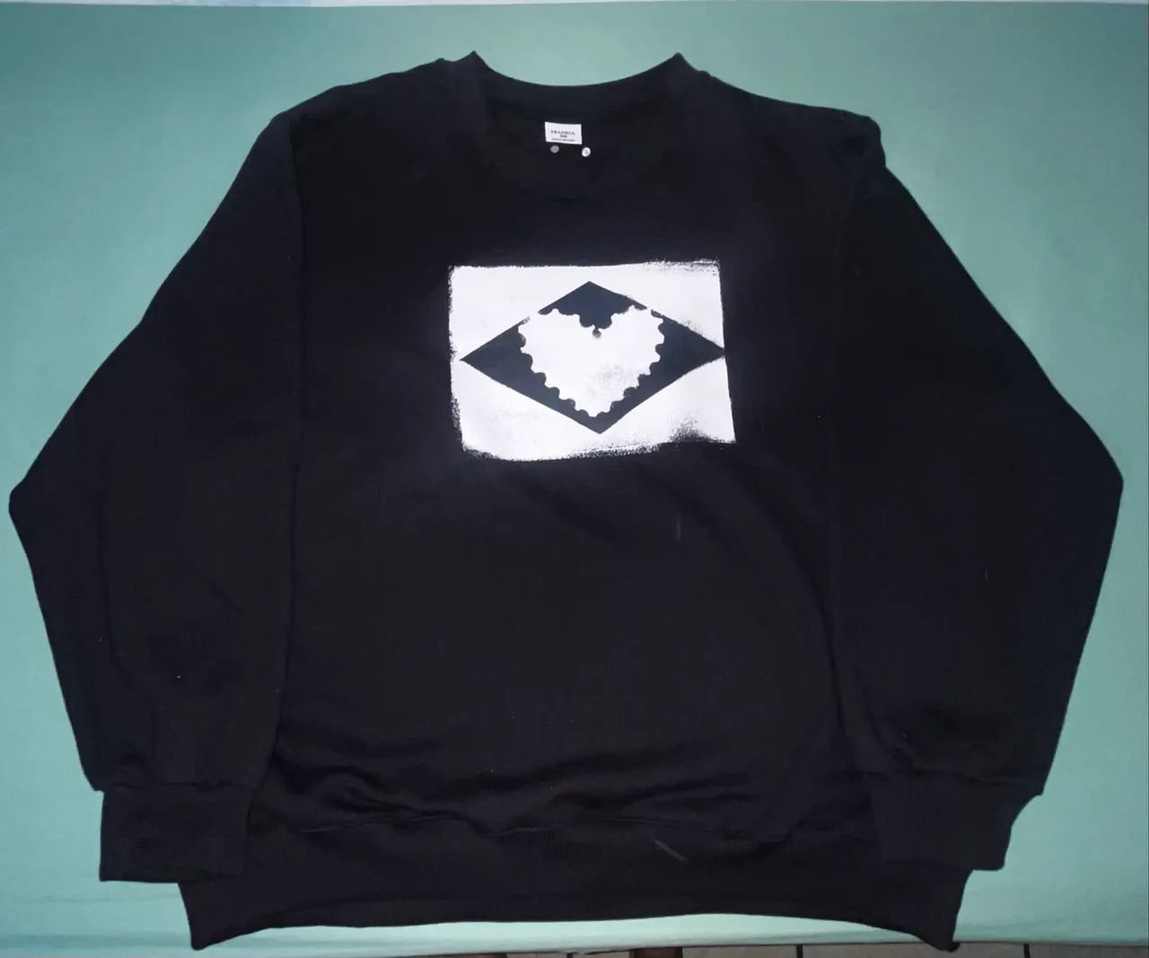 Moletom barra crew