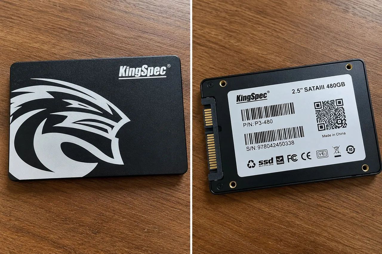 SSD SATA 480GB 2.5 Polegadas para PC e Notebook