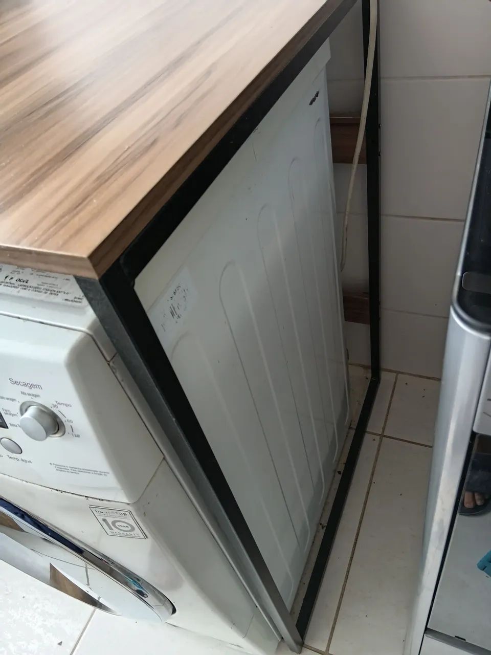 Bancada para máquina lava e seca - Foto 5