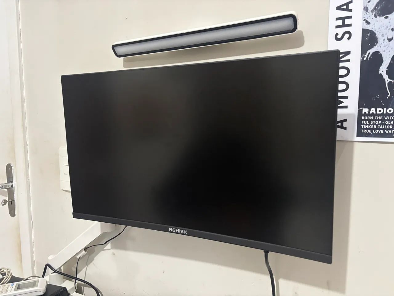 Monitor Curvo Gamer 24 Polegadas Full Hd + suporte articulado