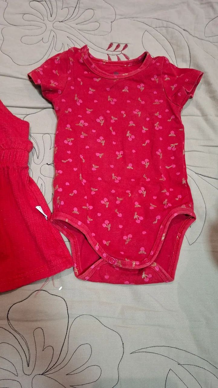 Vestido e body Malvee bebê  - Foto 3