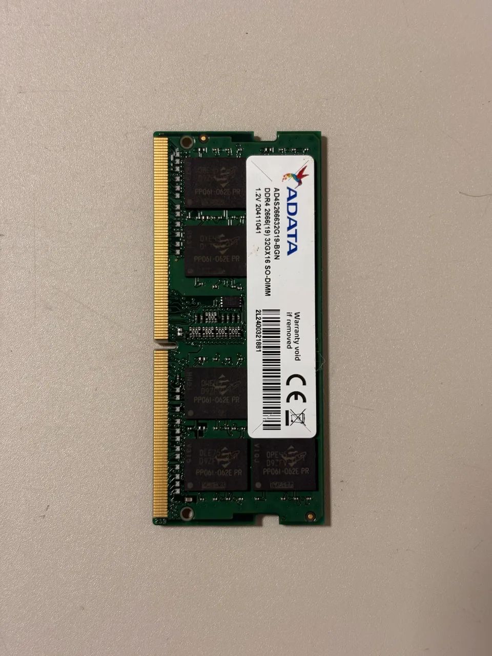 Memória ram ddr4 32gb 2666