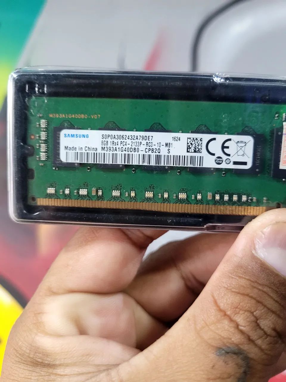 Memória Ram 8gb Ddr4 Ecc - Foto 2