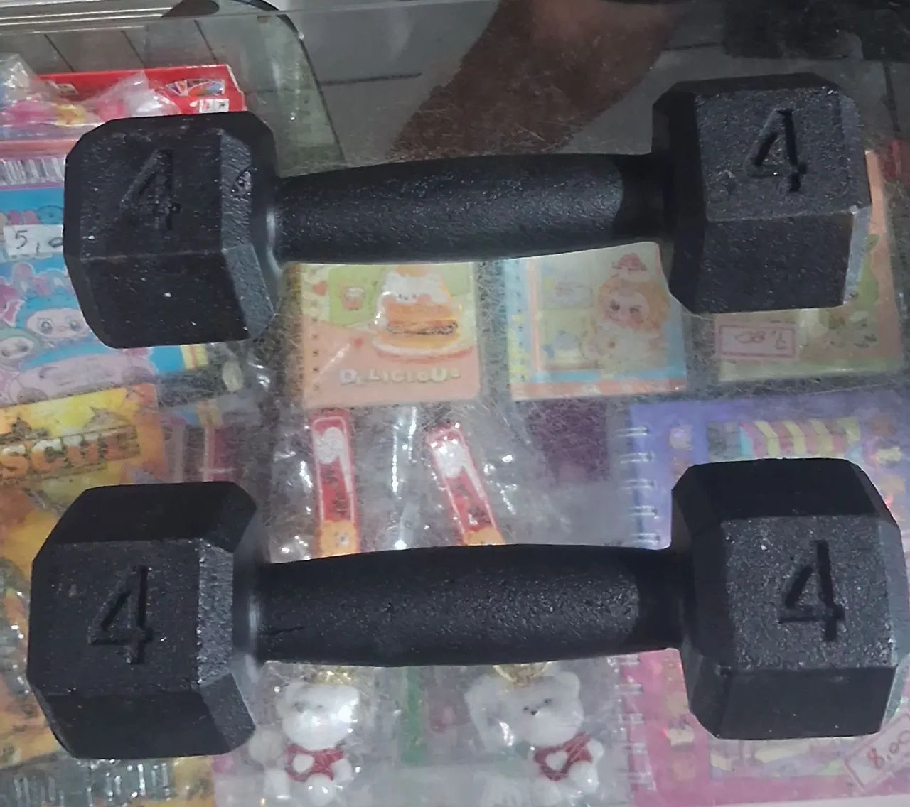 Vende_se 1par de Halteres de 4kg cada - Foto 2