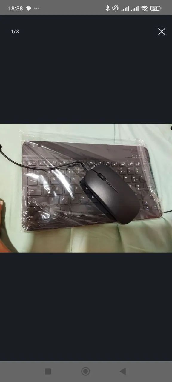 Teclado + Mouse - Sem Fio - Foto 2