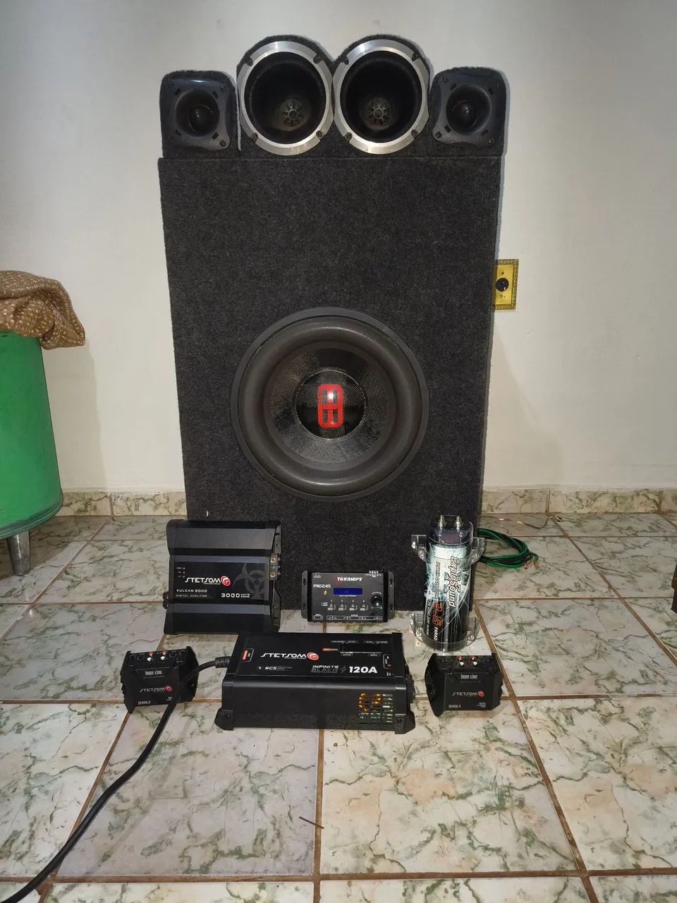 Som automotivo completo 