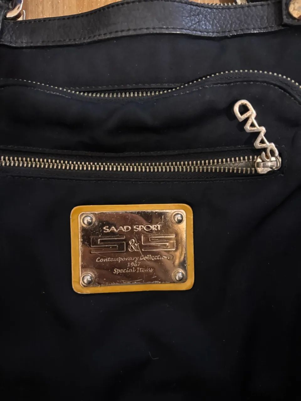 Bolsa SAAD Sport Original Preta Grande - Foto 3