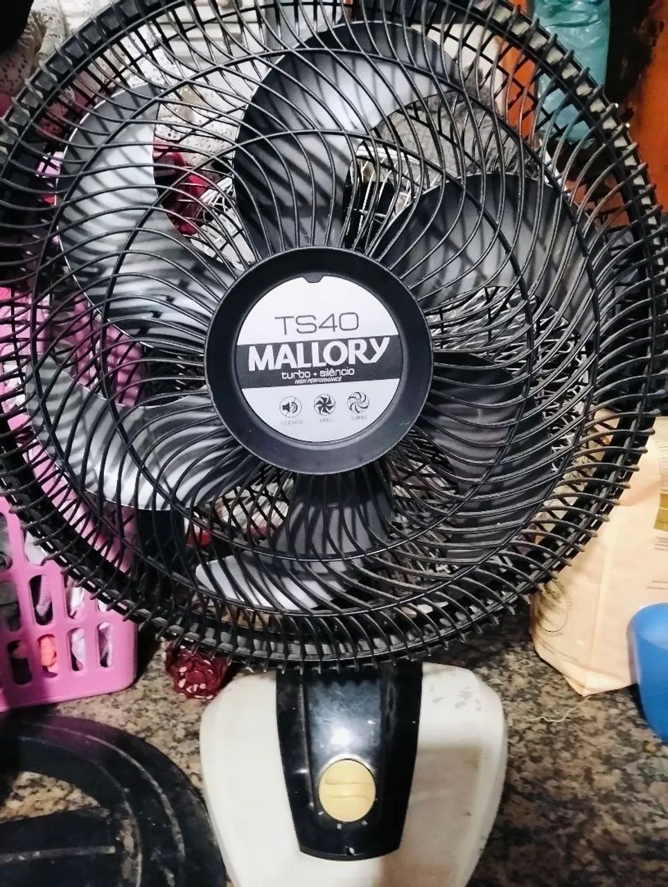 Ventilador Mallory de mesa 40 cm