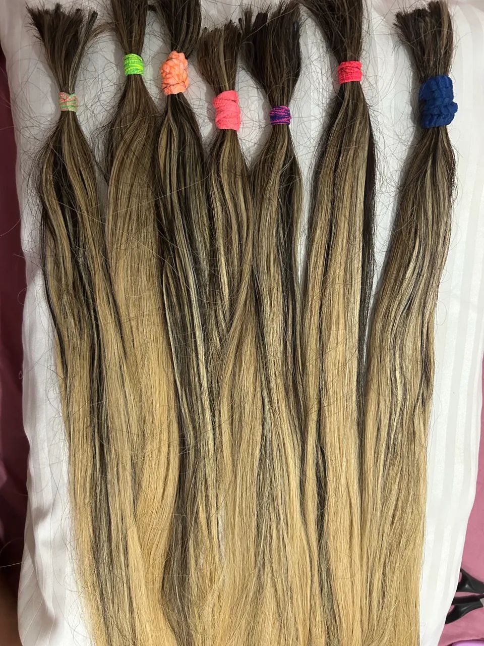 Mega hair loiro Brasileiro 