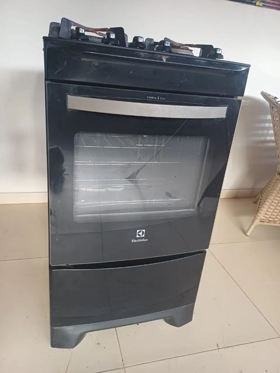 Fogão 4 bocas Electrolux automático  - Foto 2