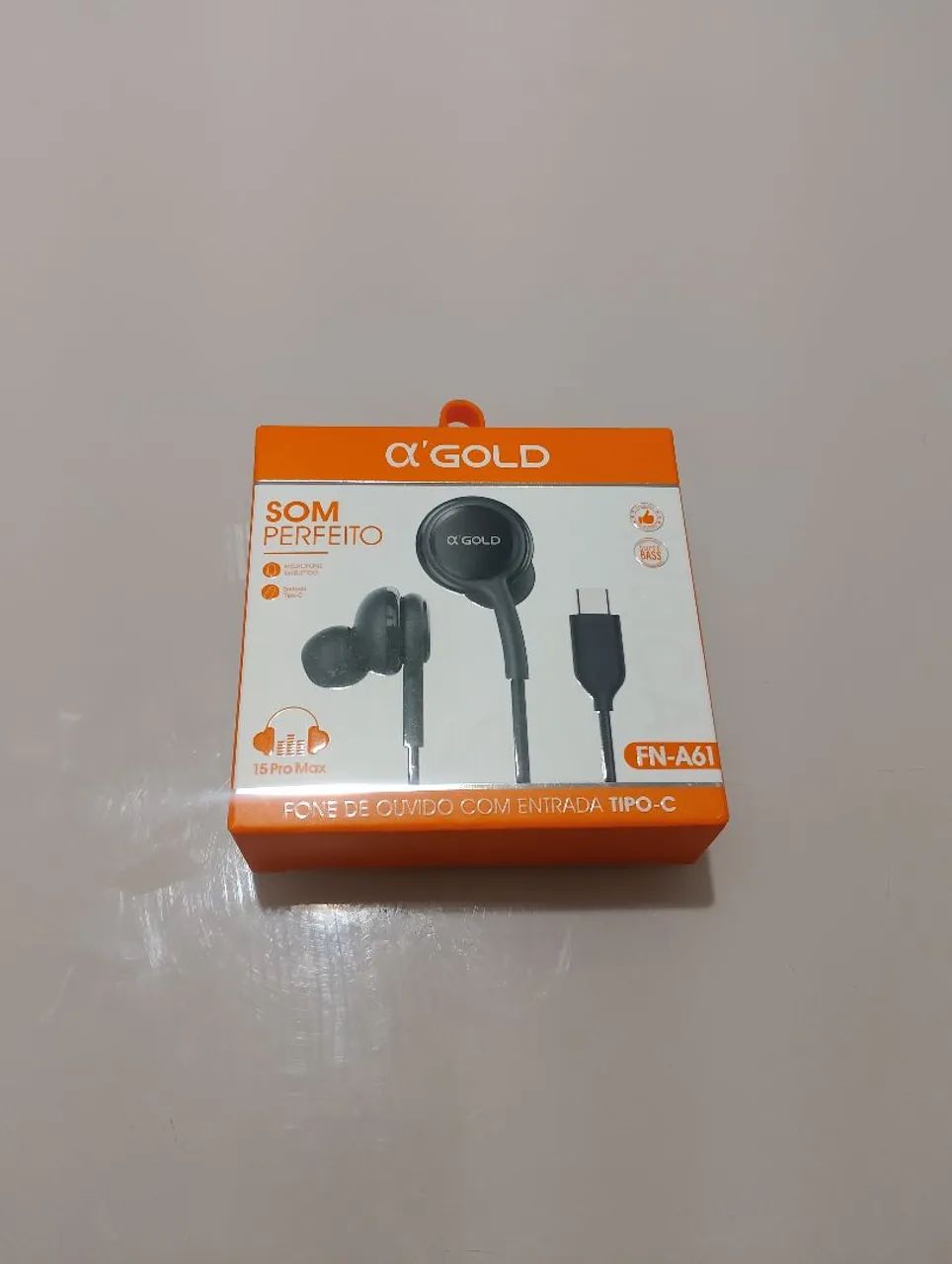 fone de ouvido com fio