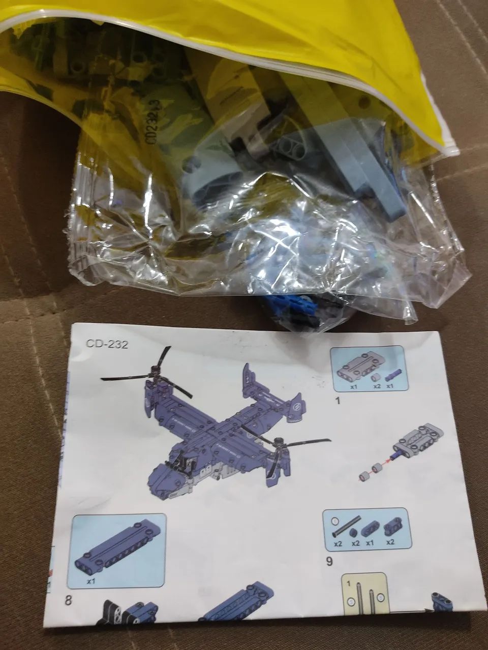 Aeronave V-22 Osprey Tiltrotor de montar - Foto 4