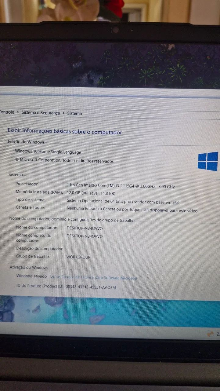 Notebook Lenovo i3 11 Geração  - Foto 5