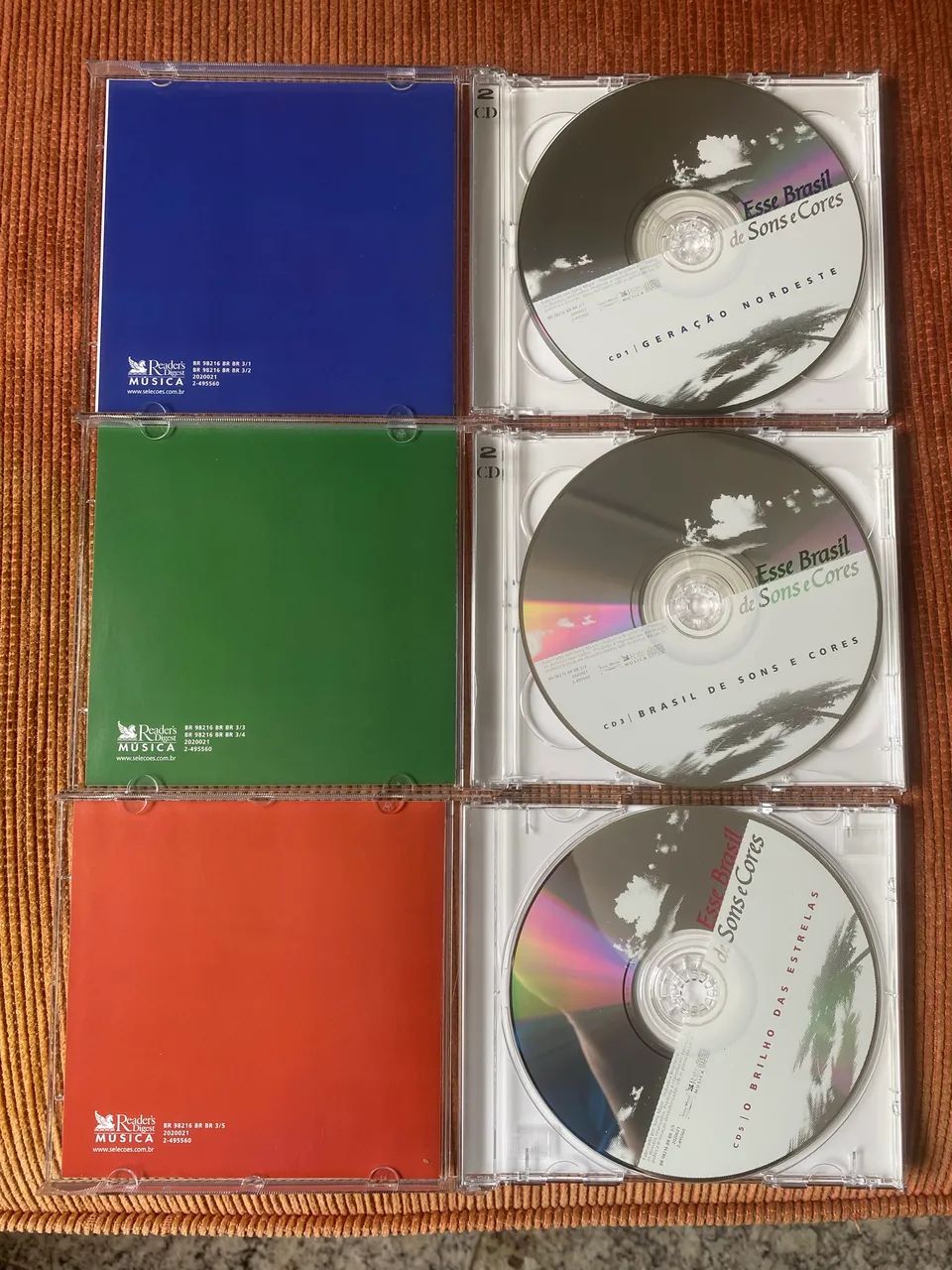 Coleção CDs Esse Brasil de Sons e Cores - Reader?s Digest (5 CDs Box) - Foto 2