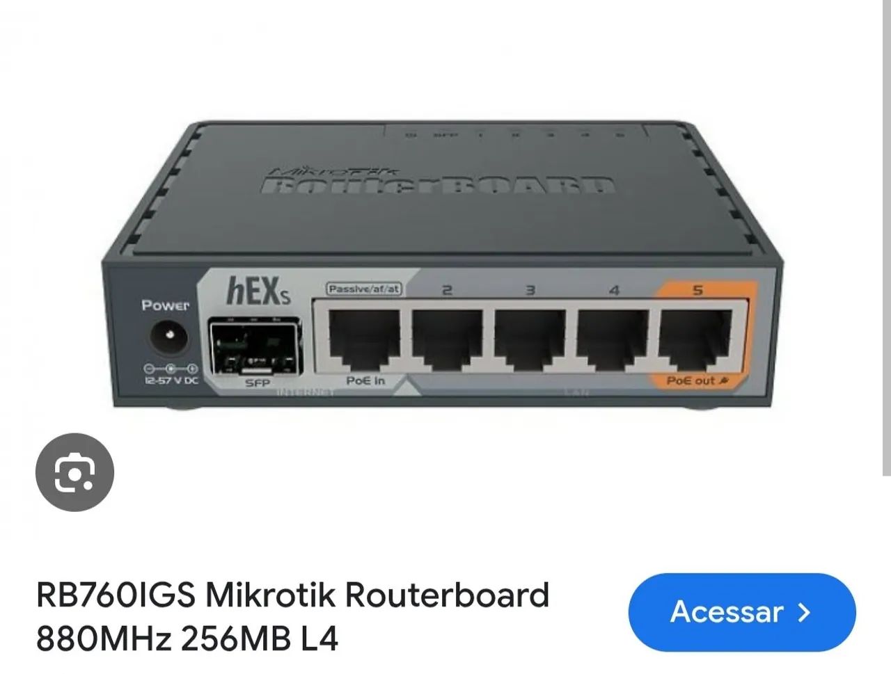 Mikrotik RB 760 novo