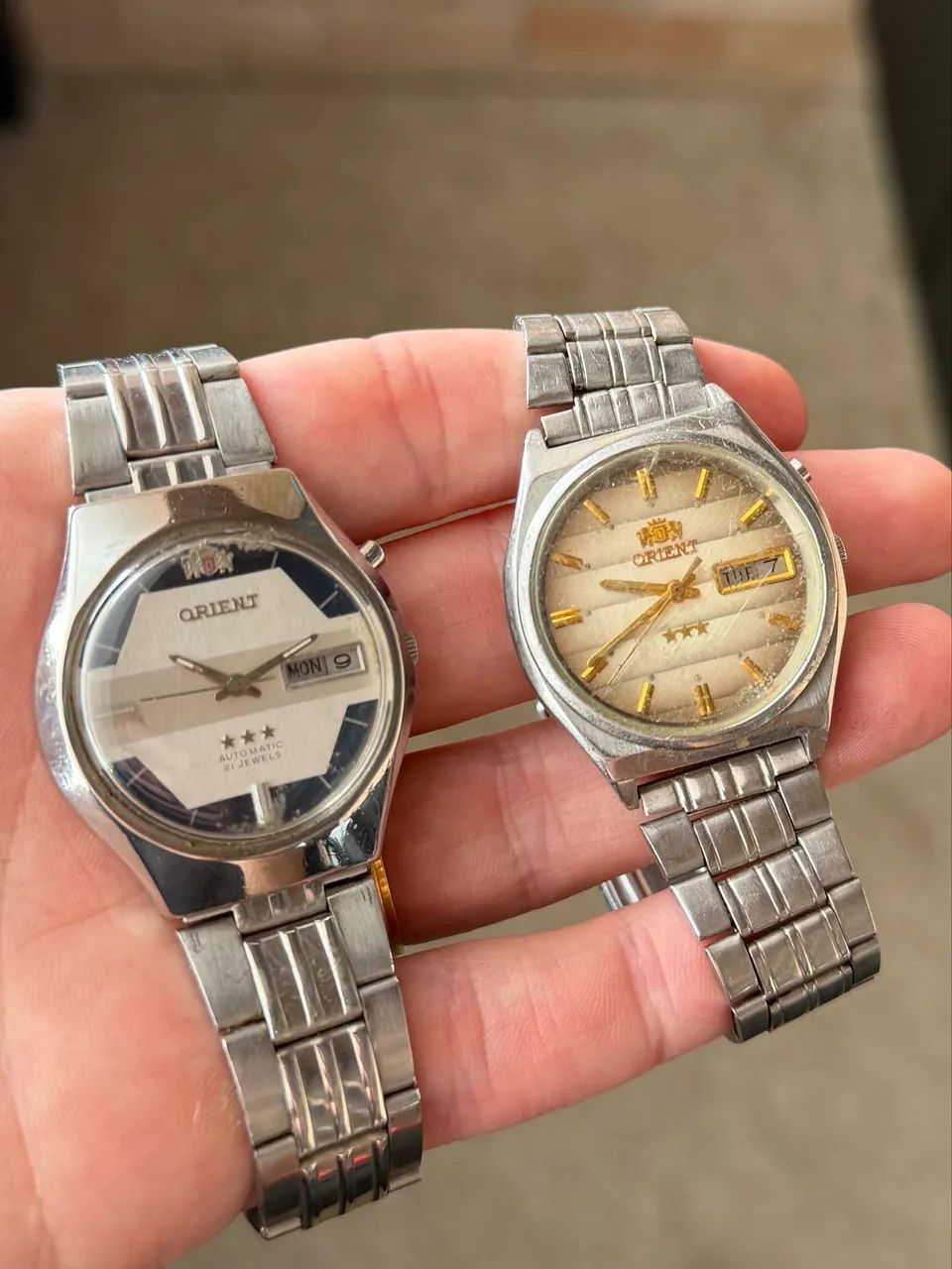 Lote de 16 relógios orient vintage automático  - Foto 2