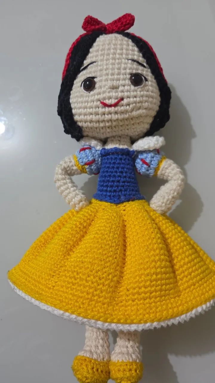 Boneca em crochê Amigurumi  - Foto 3