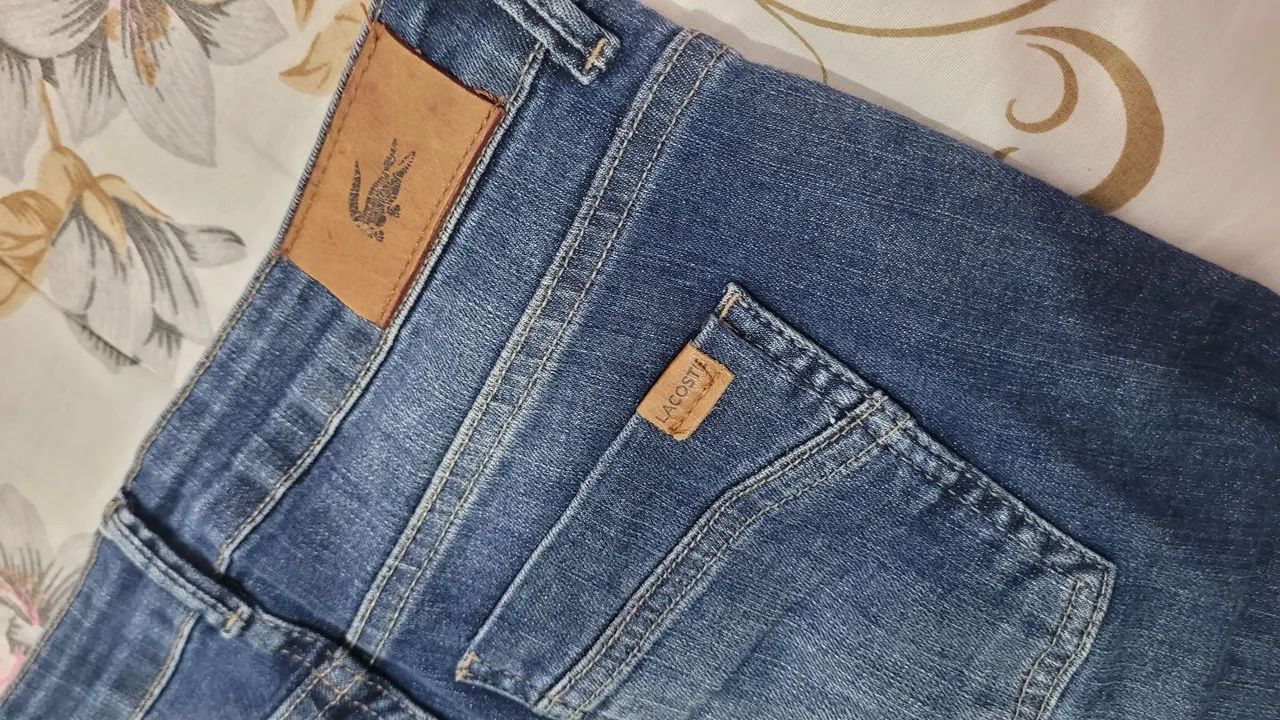 Calça Lacoste Anos 2000 Y2K - Foto 3