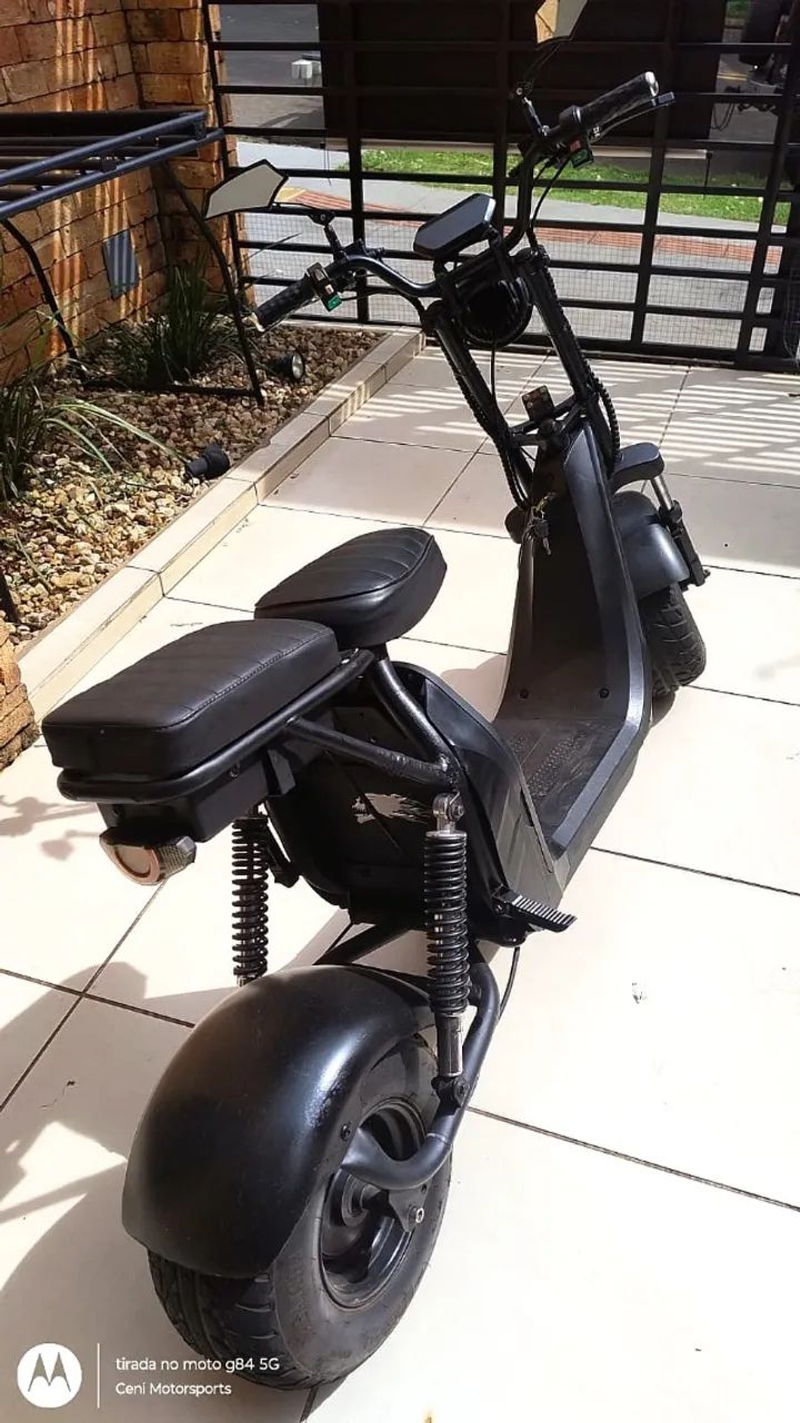 Scooter elétrica 2000w - COM BATERIA NOVA  - Foto 5