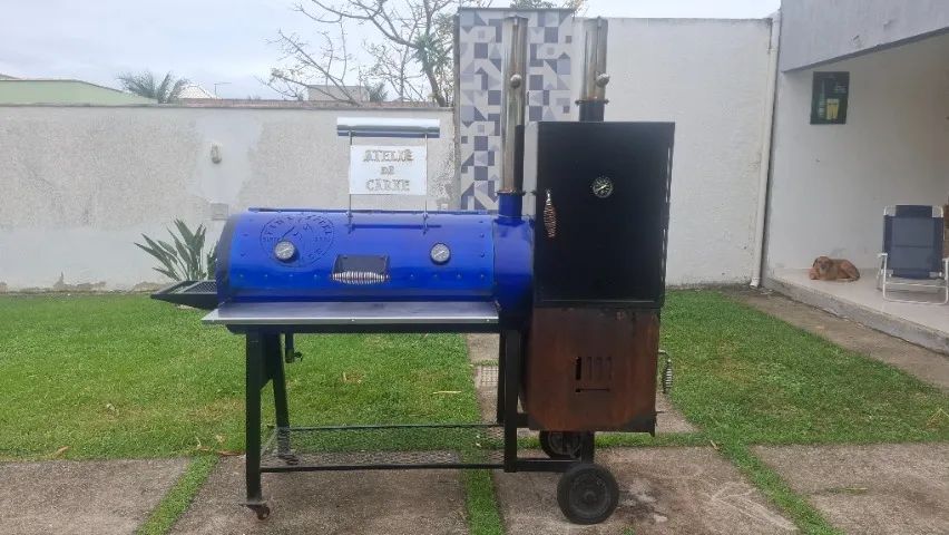 Pit Smoker 20" - Chaminés em Inox - Foto 3