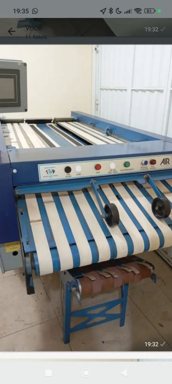 Dobradeira de toalhas AIR CHICAGO lavanderia industrial  - Foto 6