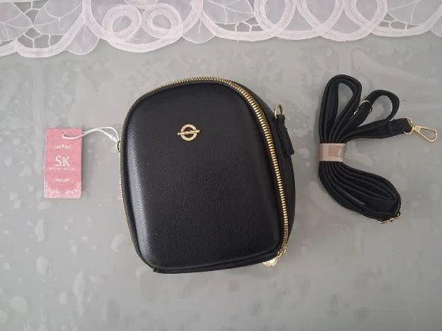 Bolsa SK Moda E Bolsas - Preta - Foto 4