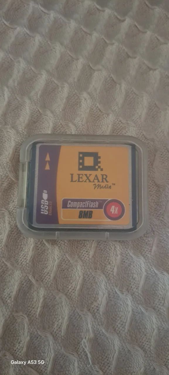 Cartao de memoria flash 8mb