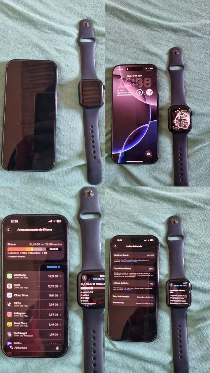 iphone 16 pro mais apple watch 