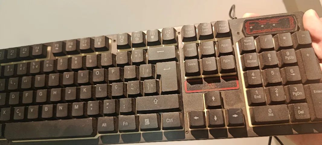 Teclado Mecânico Retroiluminado com Fio - Foto 5