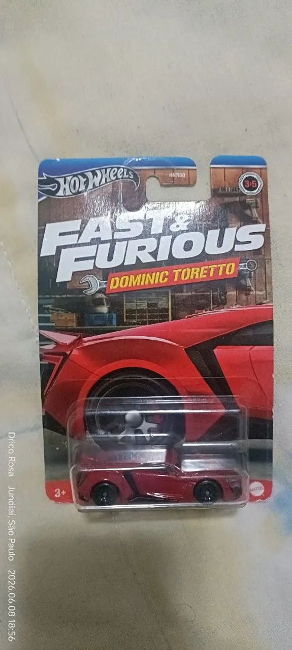 Hotwheels Fast and Furious Lykan Hypersport