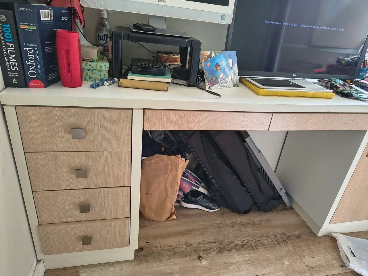 Conjunto guarda roupa com bancada de  - Foto 3