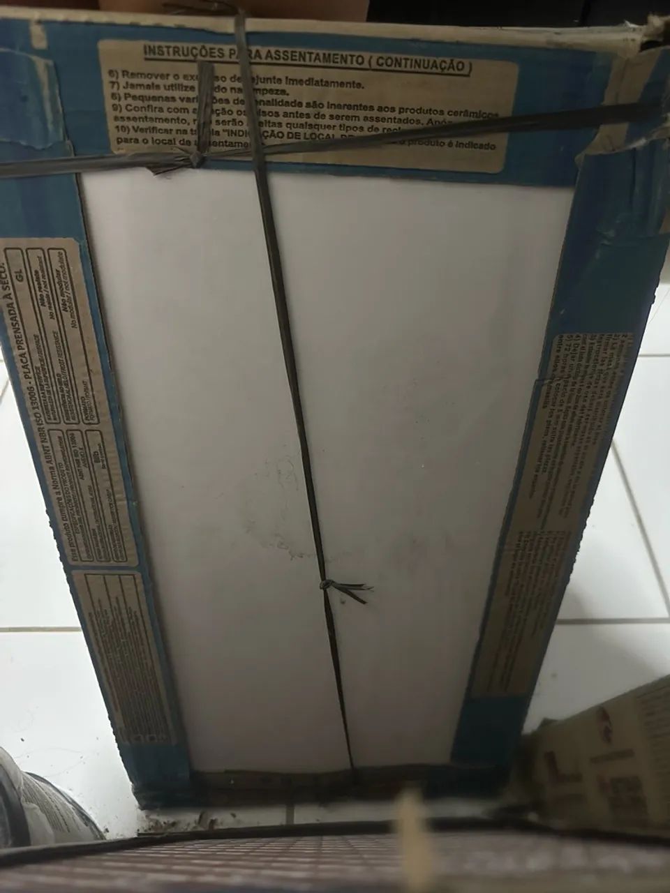 Argamassa e piso 