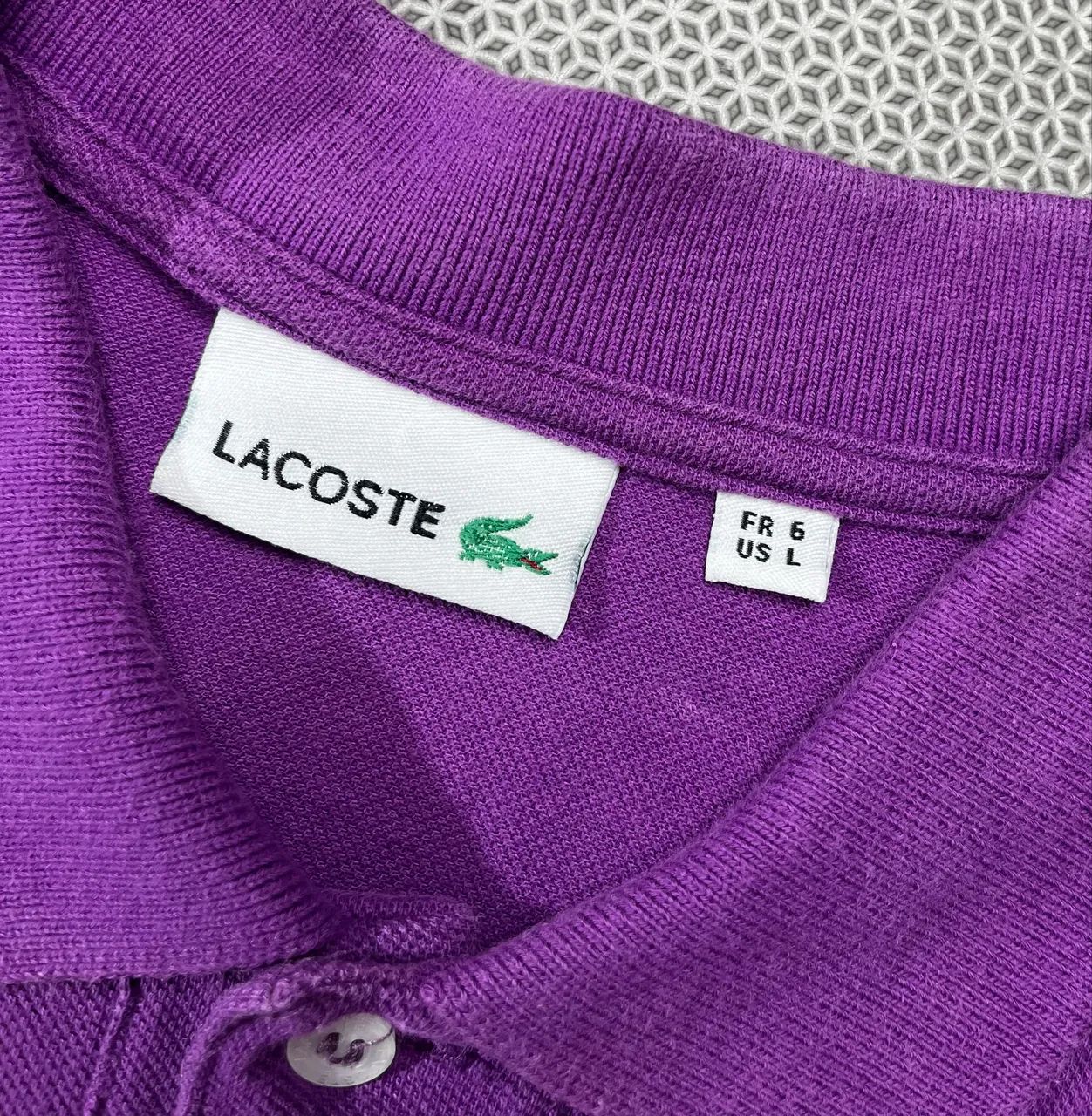 POLO LACOSTE SLIM FIT PURPLE - Foto 5