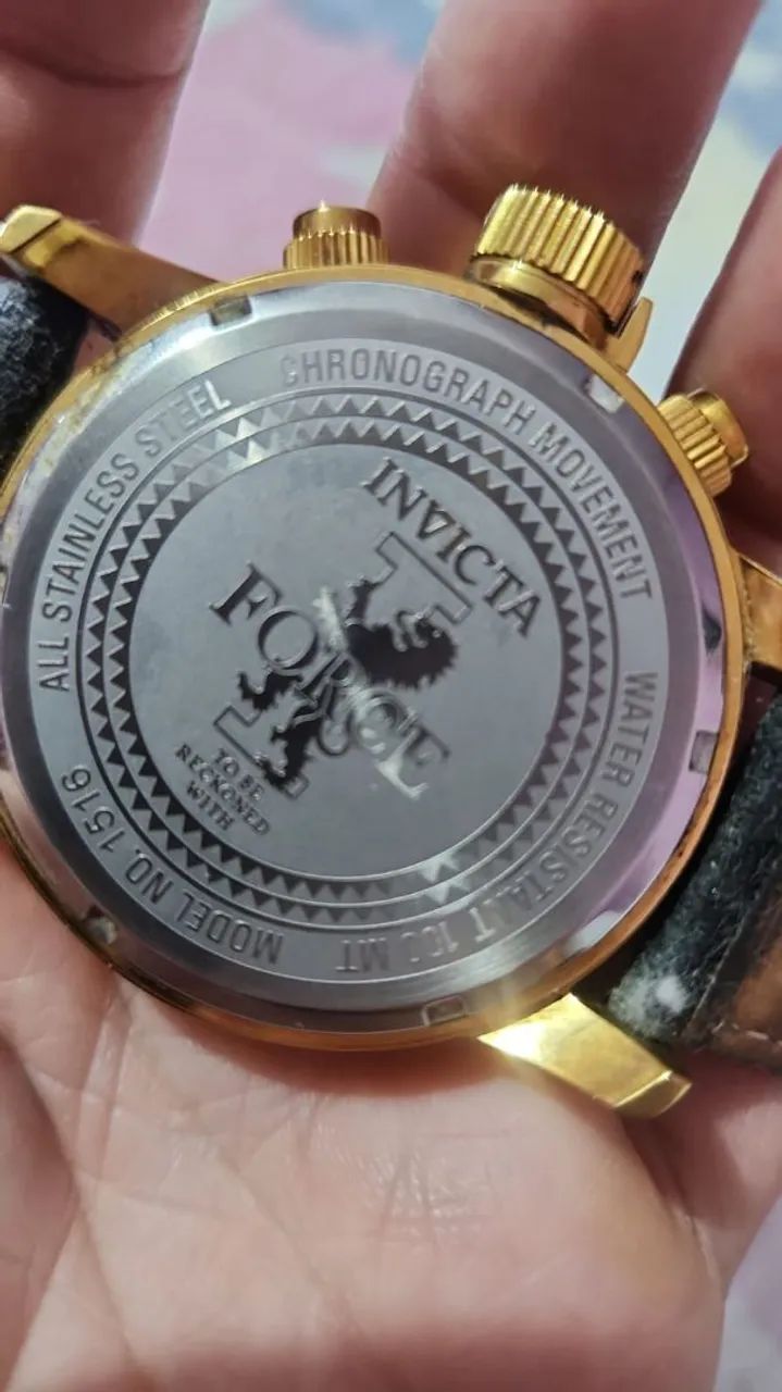 Relógio Invicta Force Cronografo Referencia 1516 Original - Foto 2