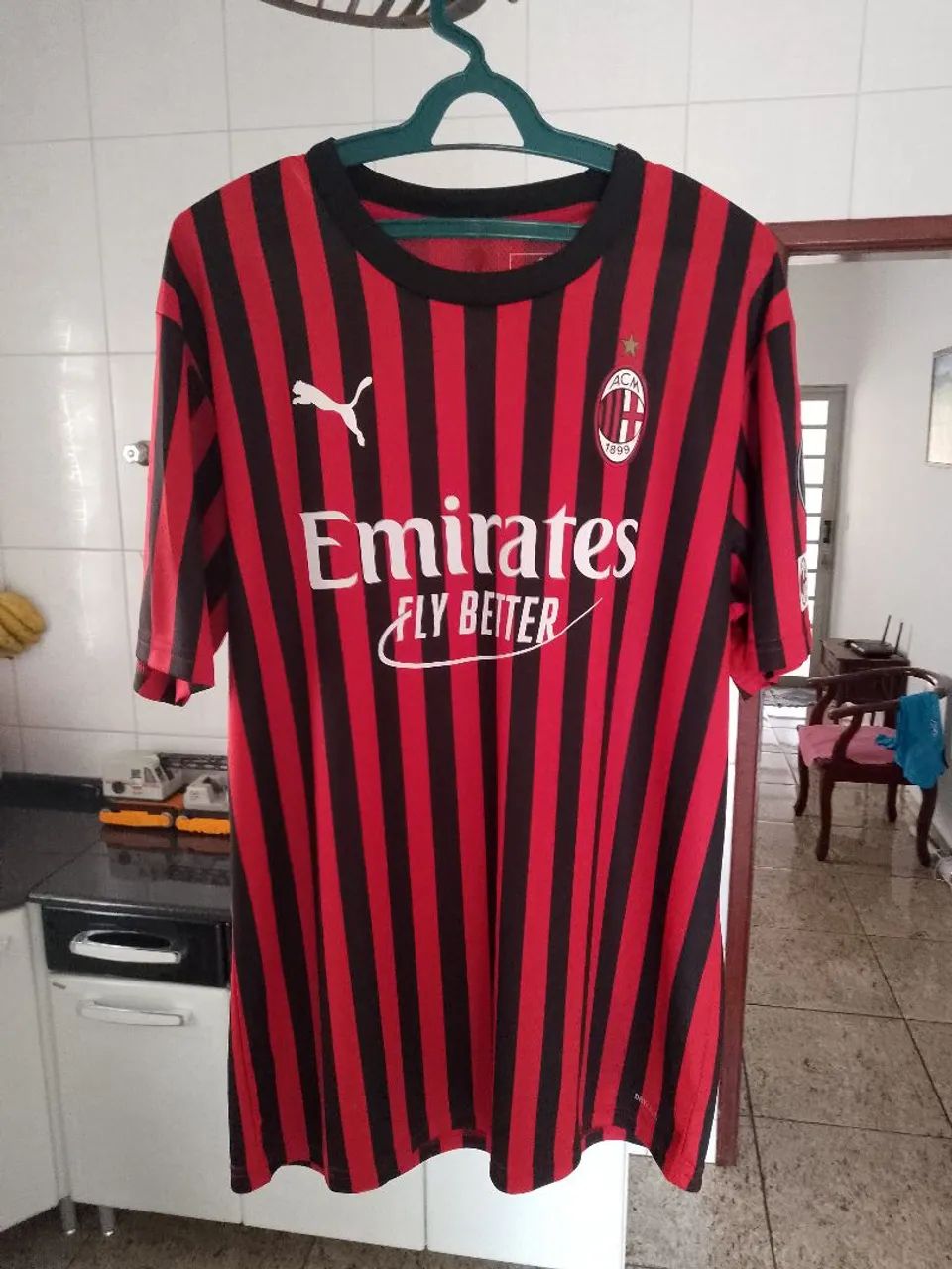 Camisa Milan Usada no Derby de Milão  - Foto 2